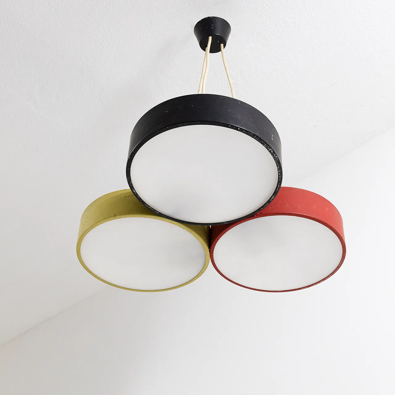 Stilnovo chandelier, 1960s 6