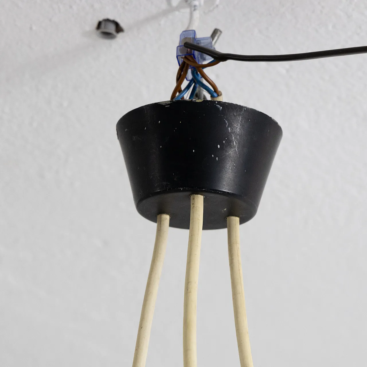 Stilnovo chandelier, 1960s 9