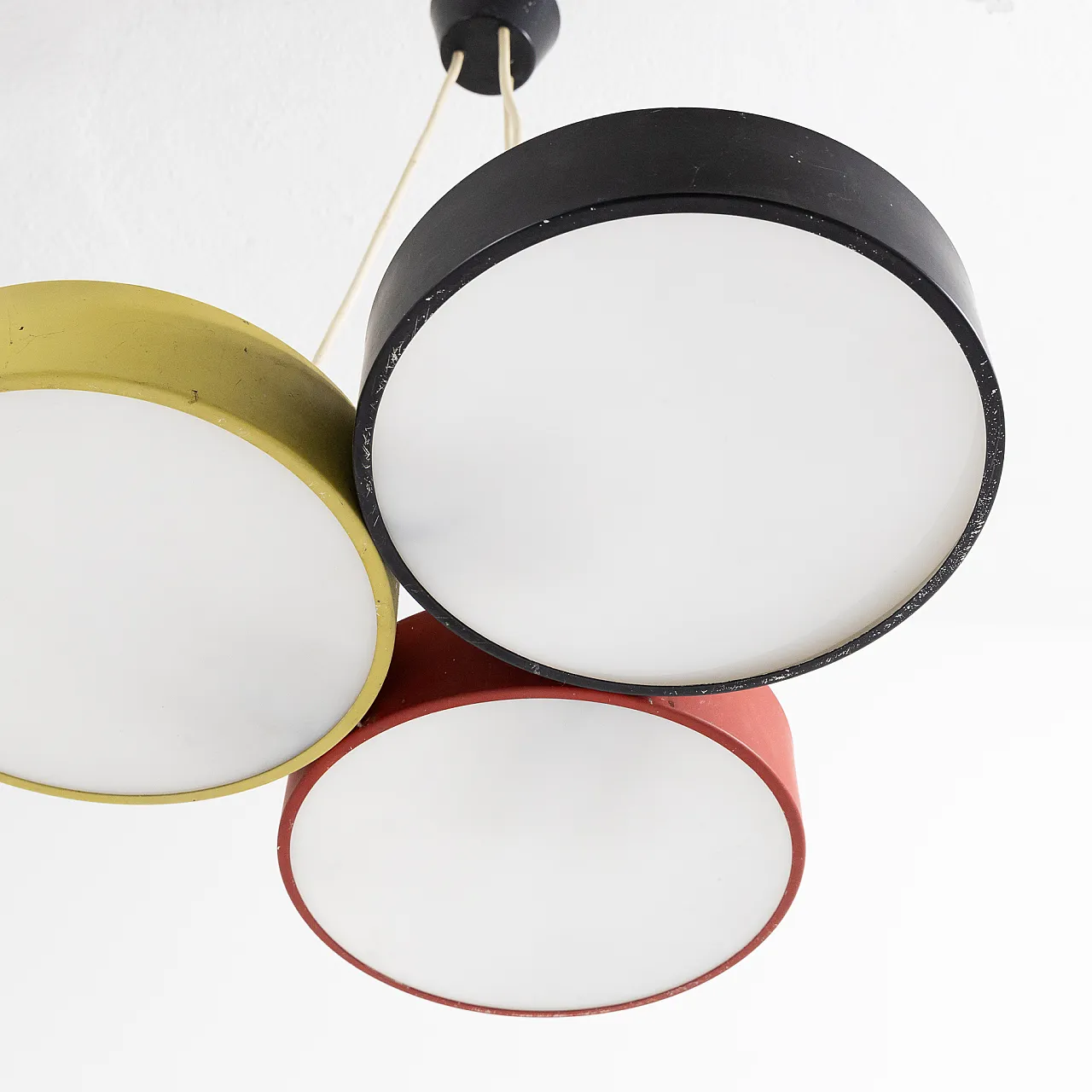 Stilnovo chandelier, 1960s 10