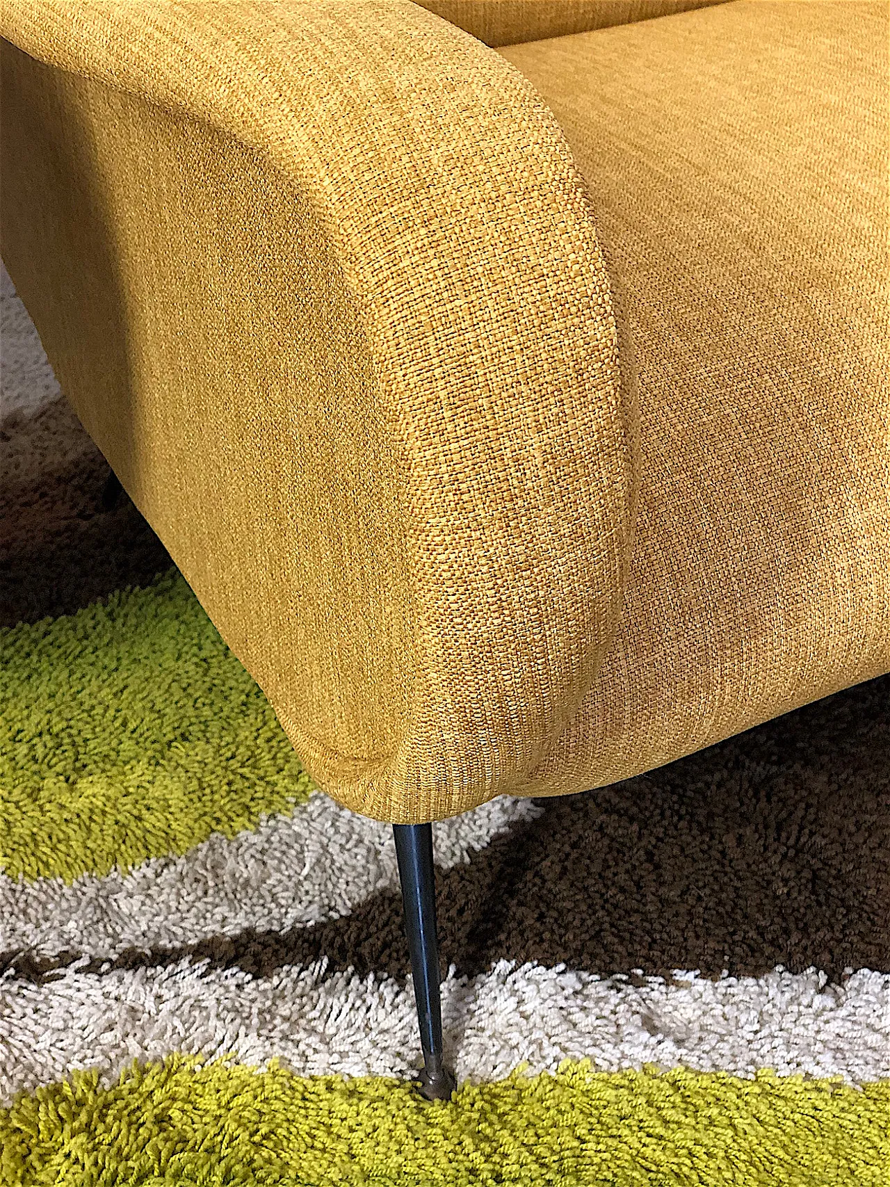 Pair of Lady armchairs in Marco Zanuzo style, 50s 5