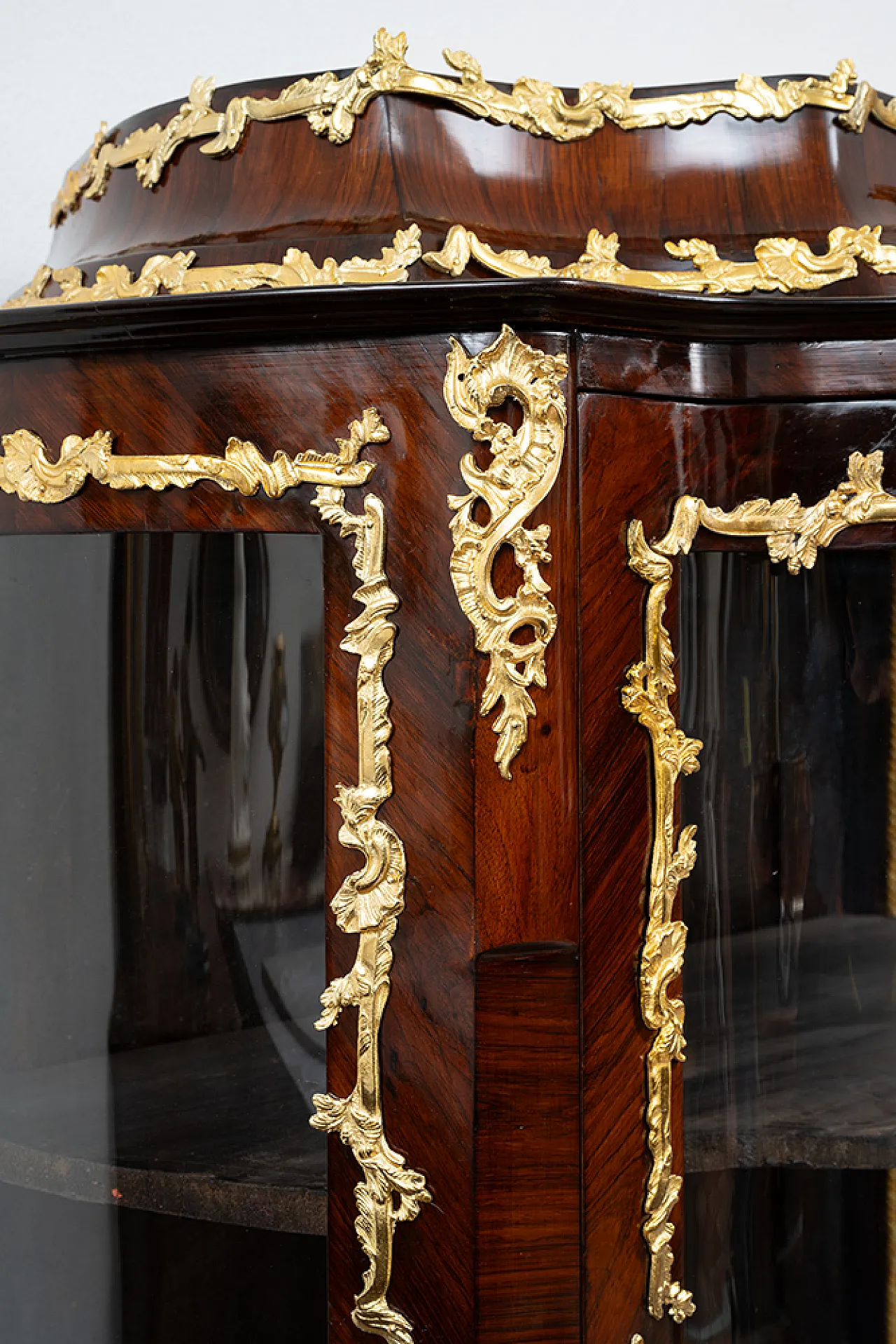 Vetrina Napoleone III Francese in legno esotico pregiati, 19th century 5