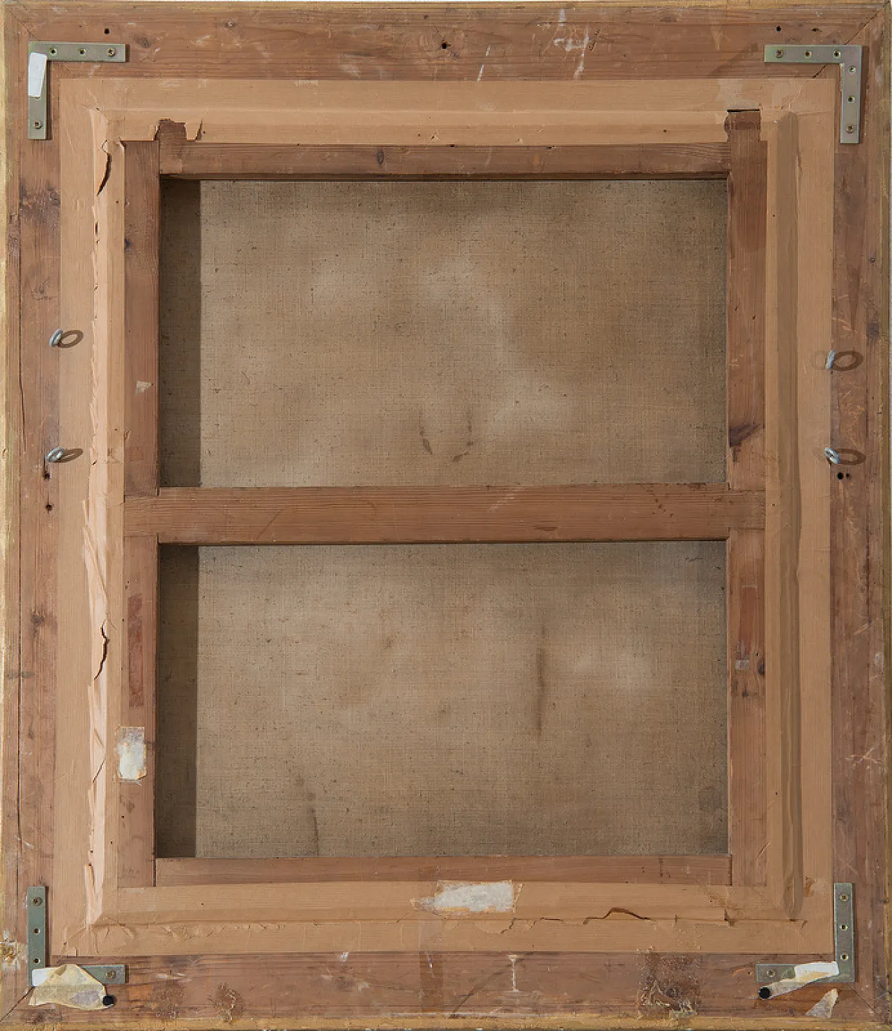 Painting oil on canvas Madonna and Child, Lombardi, 18th century 5