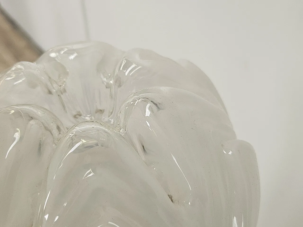 Lamp in Murano glass with 3 light points, 1970s 9