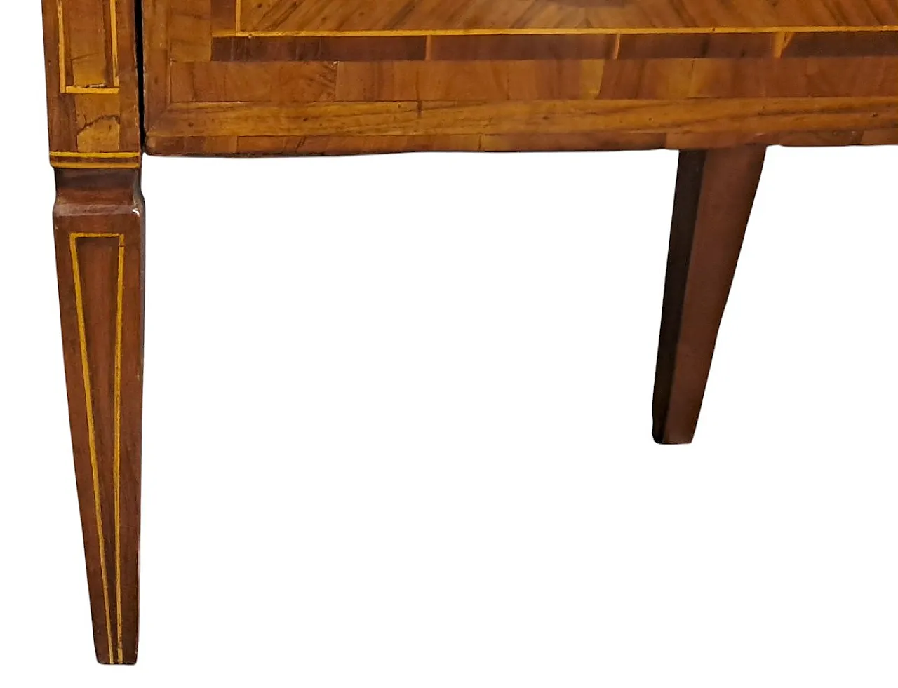 Comodino intarsiato, Lombardia, '700 8