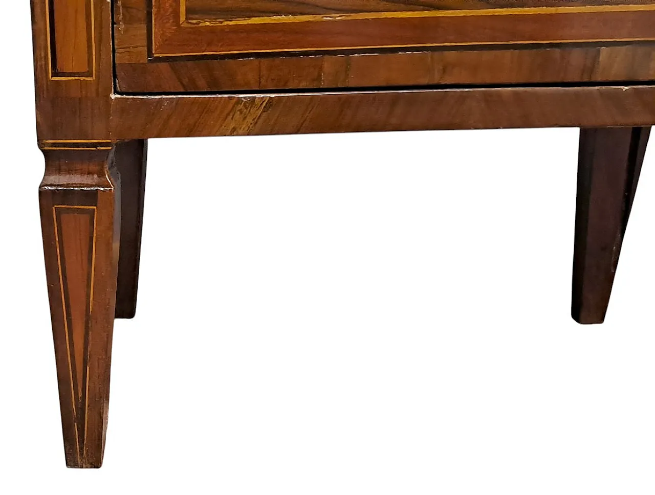 Comodino intarsiato, Lombardia, '700 6