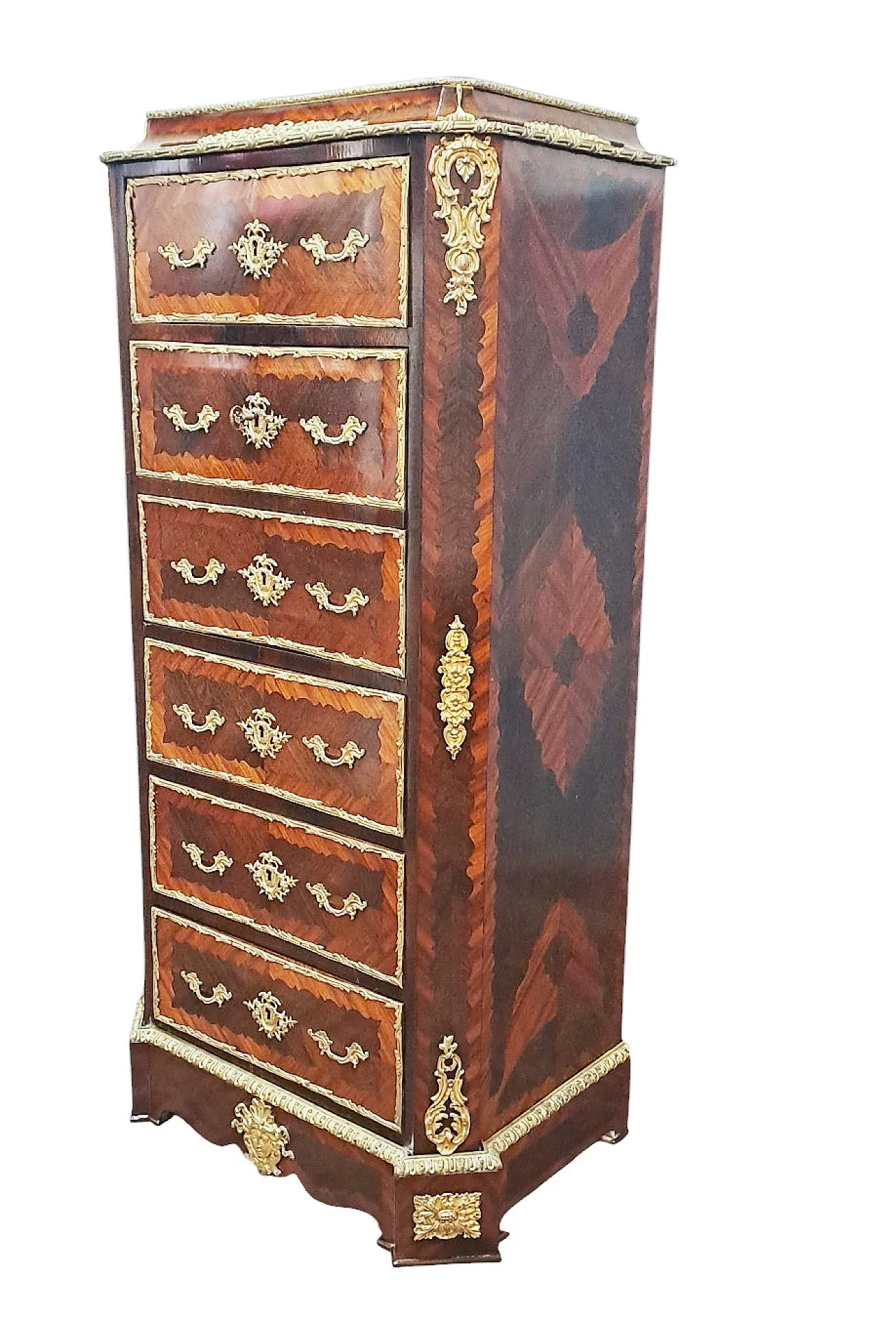 Secretaire rosewood and bois the rose, France, Napoleon III, '800 3