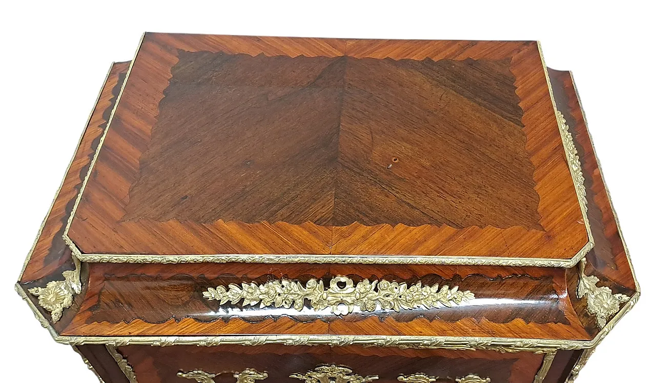 Secretaire rosewood and bois the rose, France, Napoleon III, '800 7