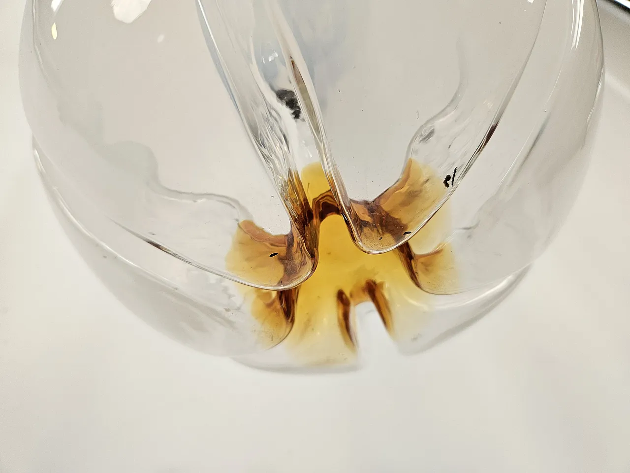 Chandelier in Murano glass attributed to Mazzega, 60s 5