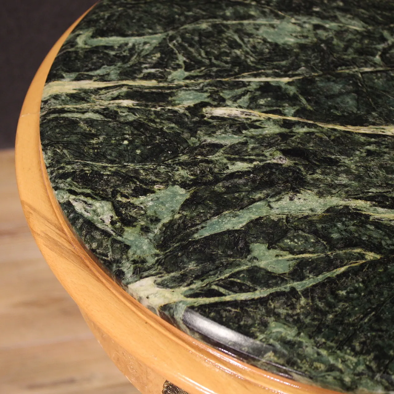 French Round Table in Retour D'Egypte style, 60s 9