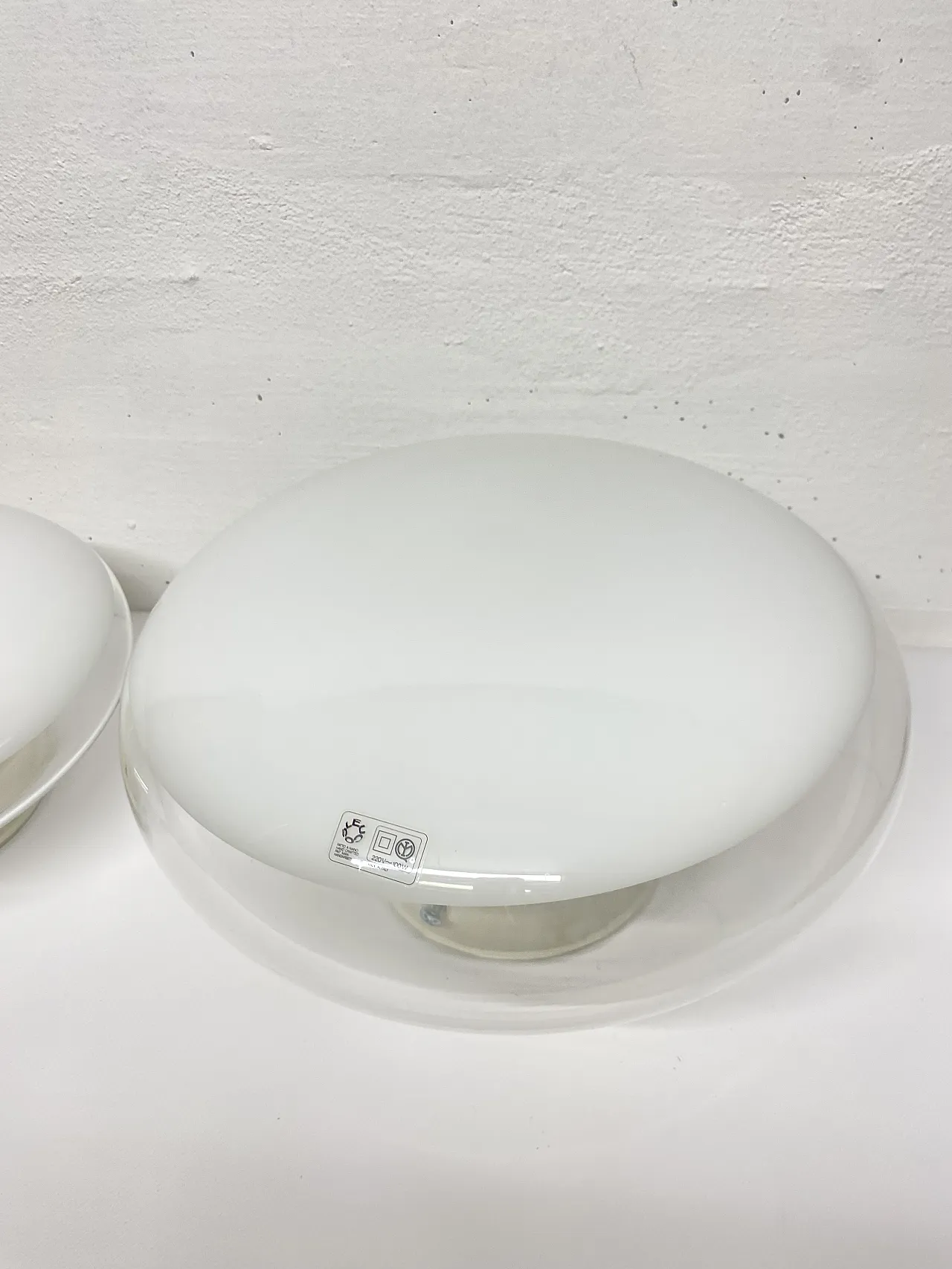 Coppia di Applique Leucos, anni '70 7