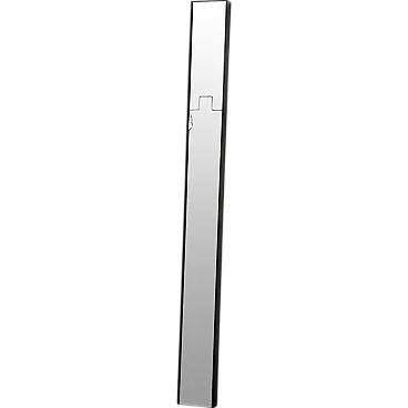 Hanging hanger mirror, Luciano Bertoncini's eaves model for Elco, 70s