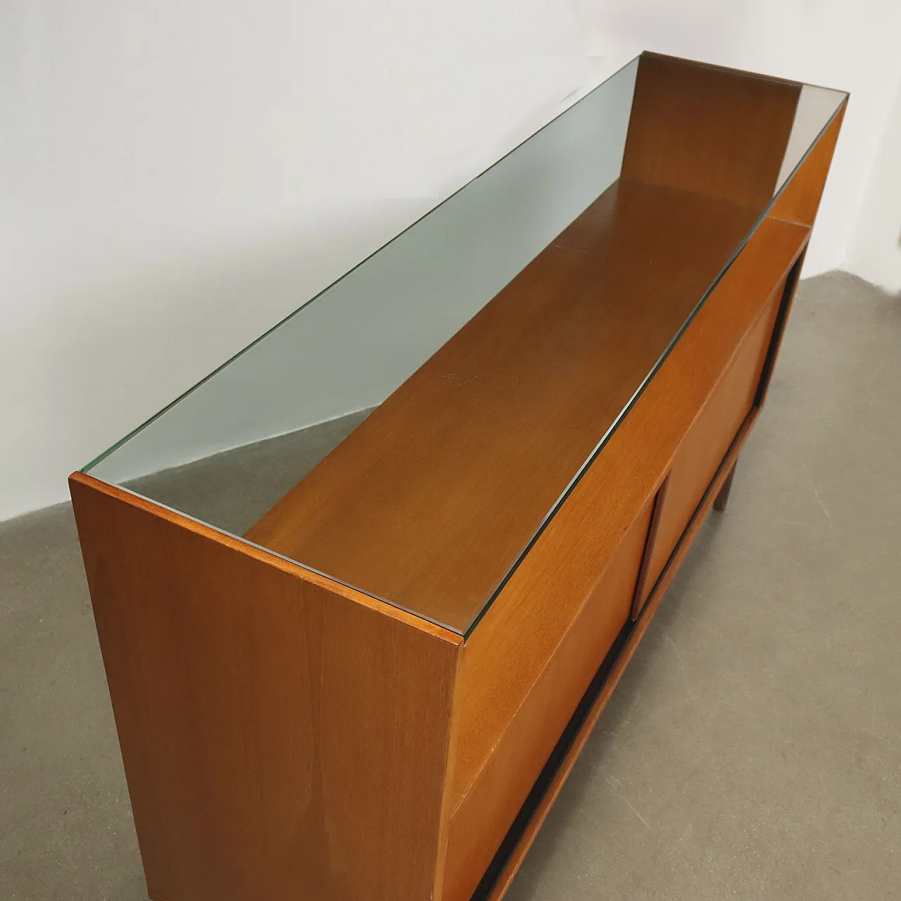 Ash veneered wood sideboard, 1960s 3