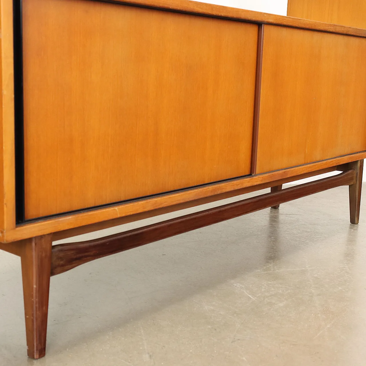 Ash veneered wood sideboard, 1960s 7