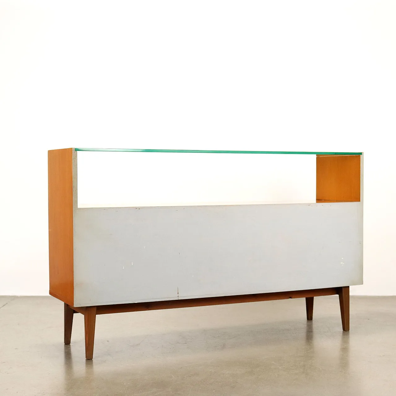 Ash veneered wood sideboard, 1960s 9