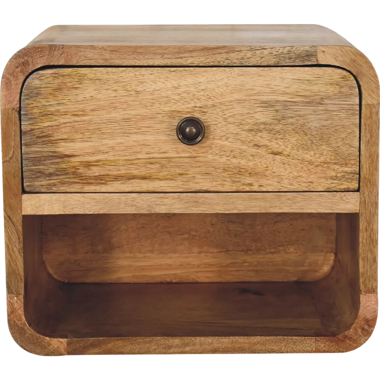 Mini comodini da muro in legno massiccio, 2000 12