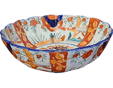 Bowl in porcelain, Imari, Meiji, 19th century