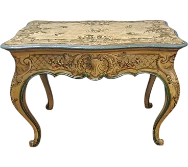 Barocchetto painted table from Liguria, late 19th century