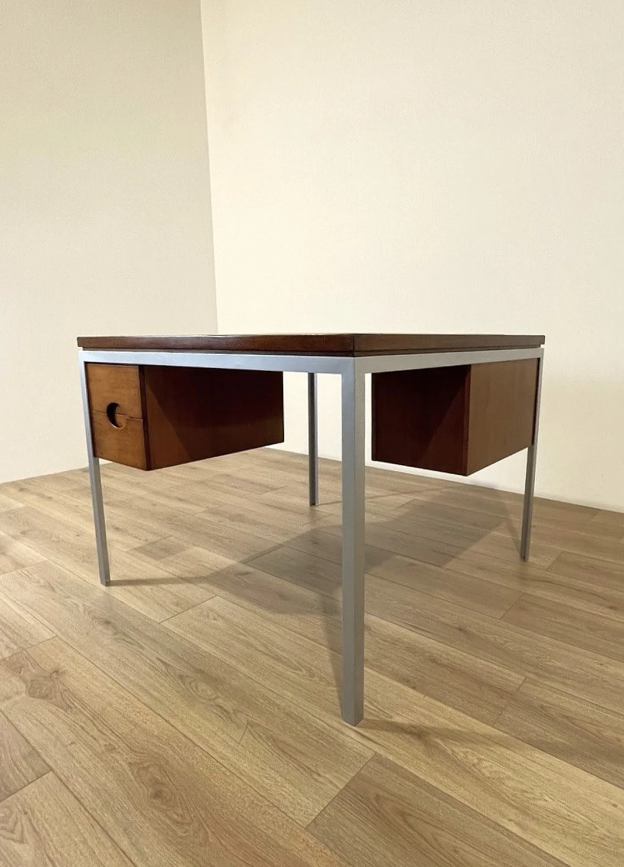 Double center desk, 1950s 3