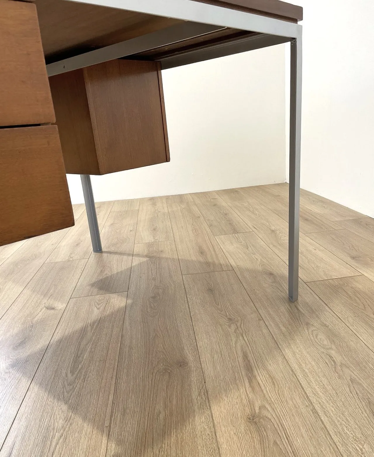 Double center desk, 1950s 8