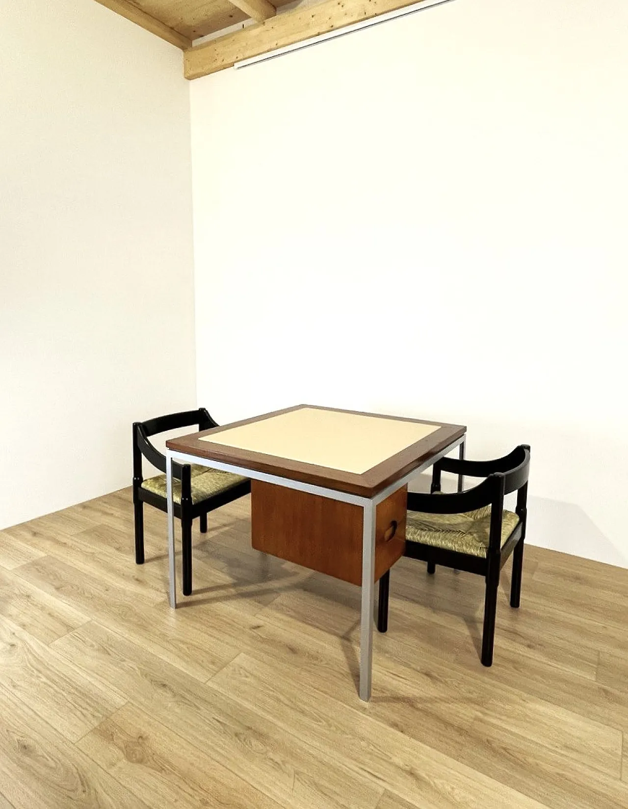 Double center desk, 1950s 10