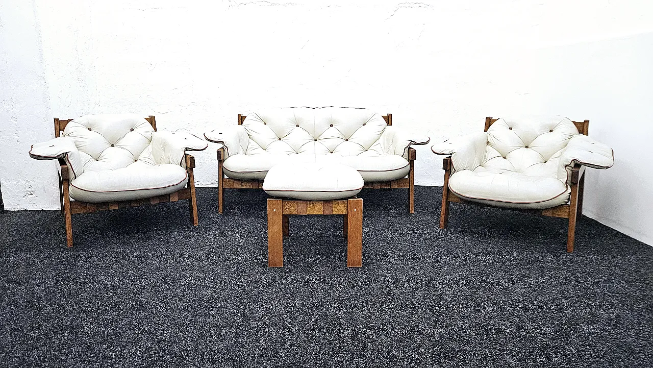 Set di 4 poltrone Senatore, 1986 2