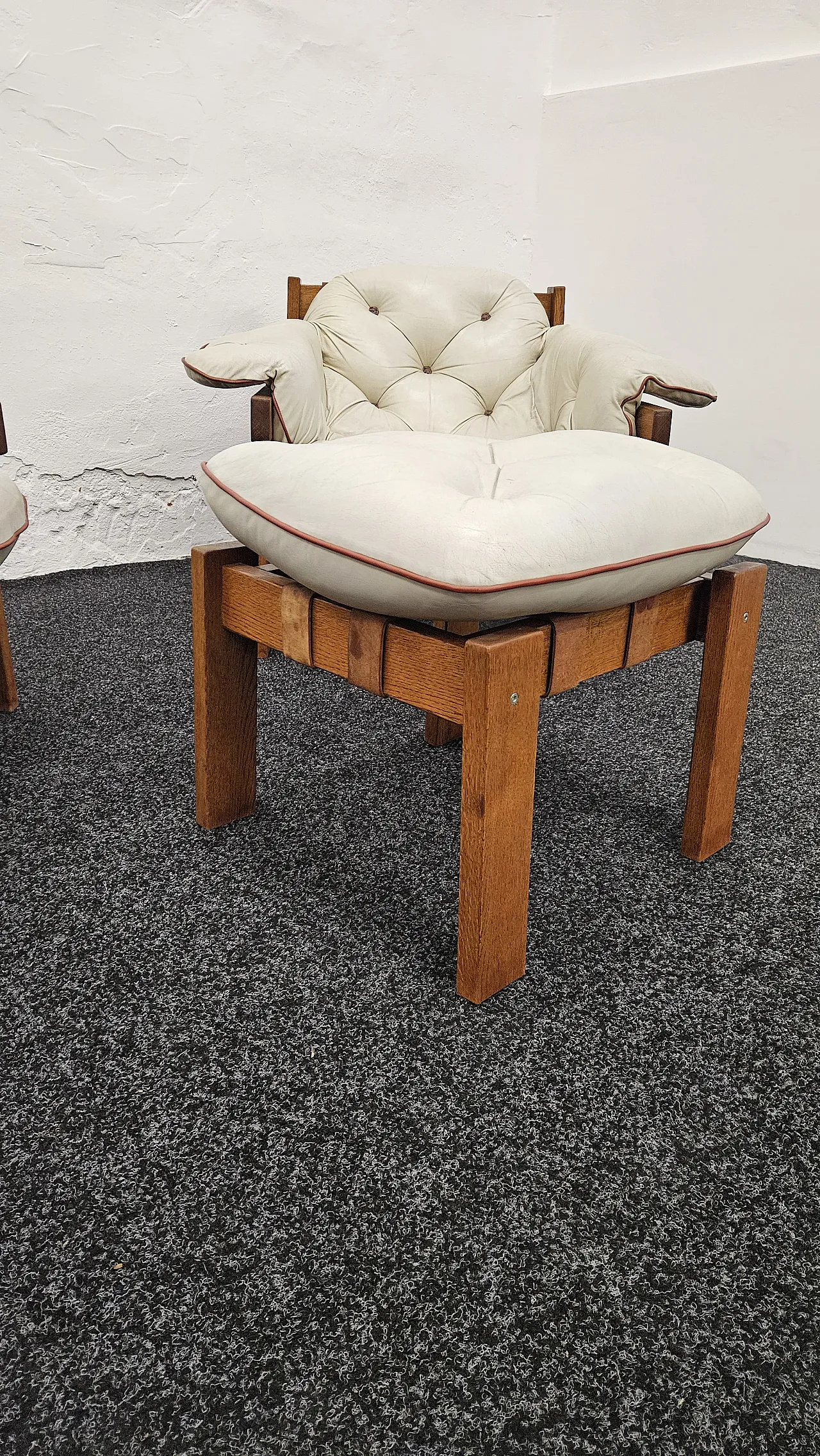 Set di 4 poltrone Senatore, 1986 6