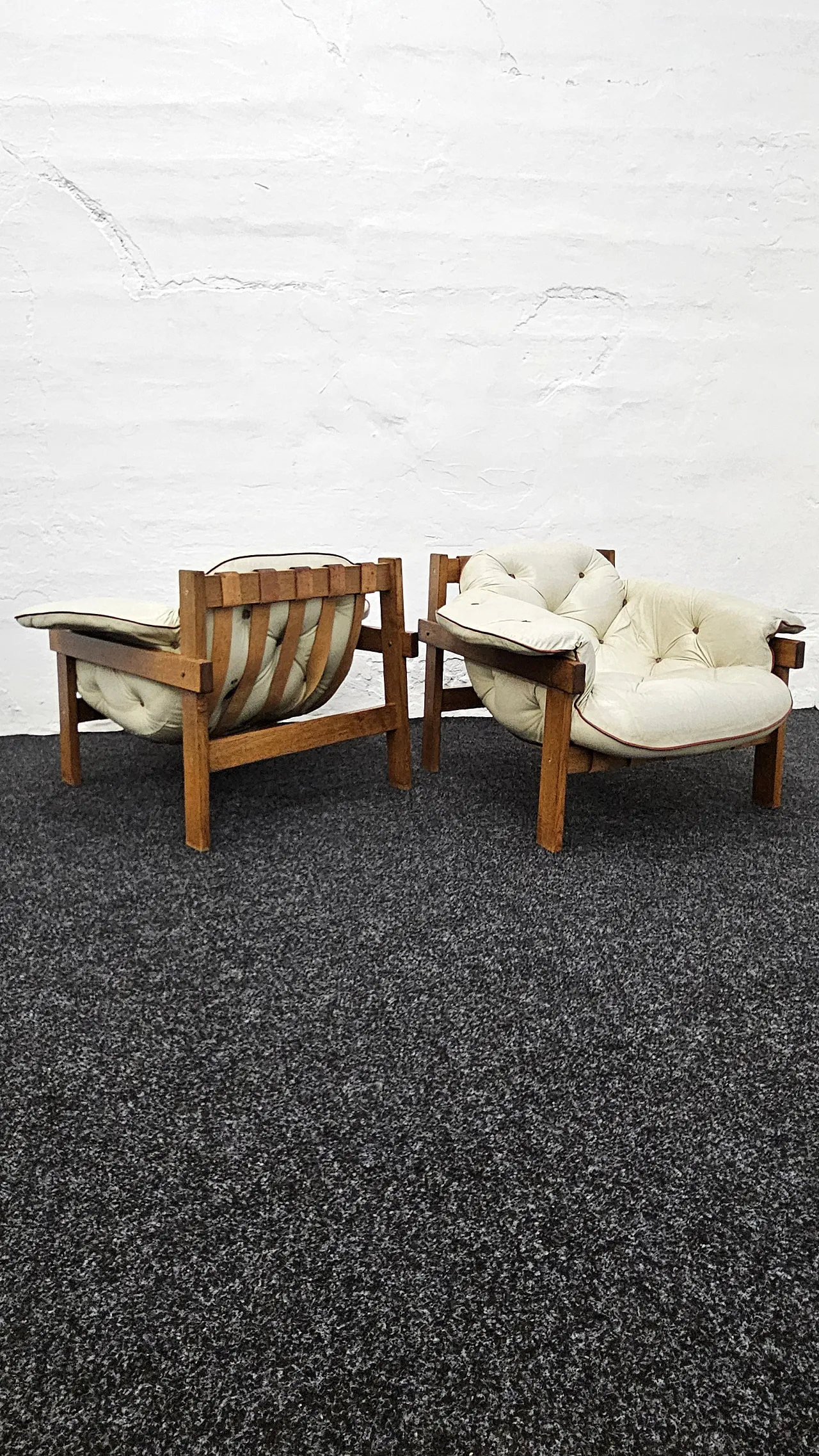 Set di 4 poltrone Senatore, 1986 8