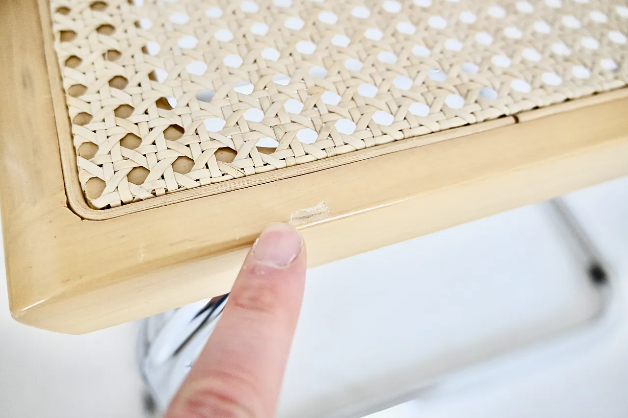 6 Dining Chairs Style B32 by Marcel Breuer, 90s 8