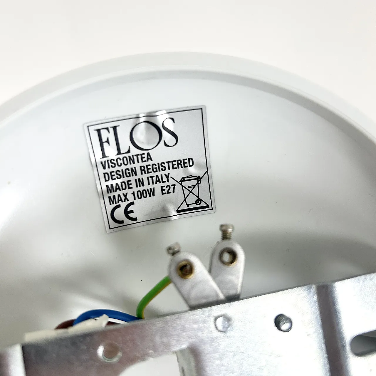 Lampada "Viscontea" di Achille e Pier Giacomo Castiglioni per Flo 9