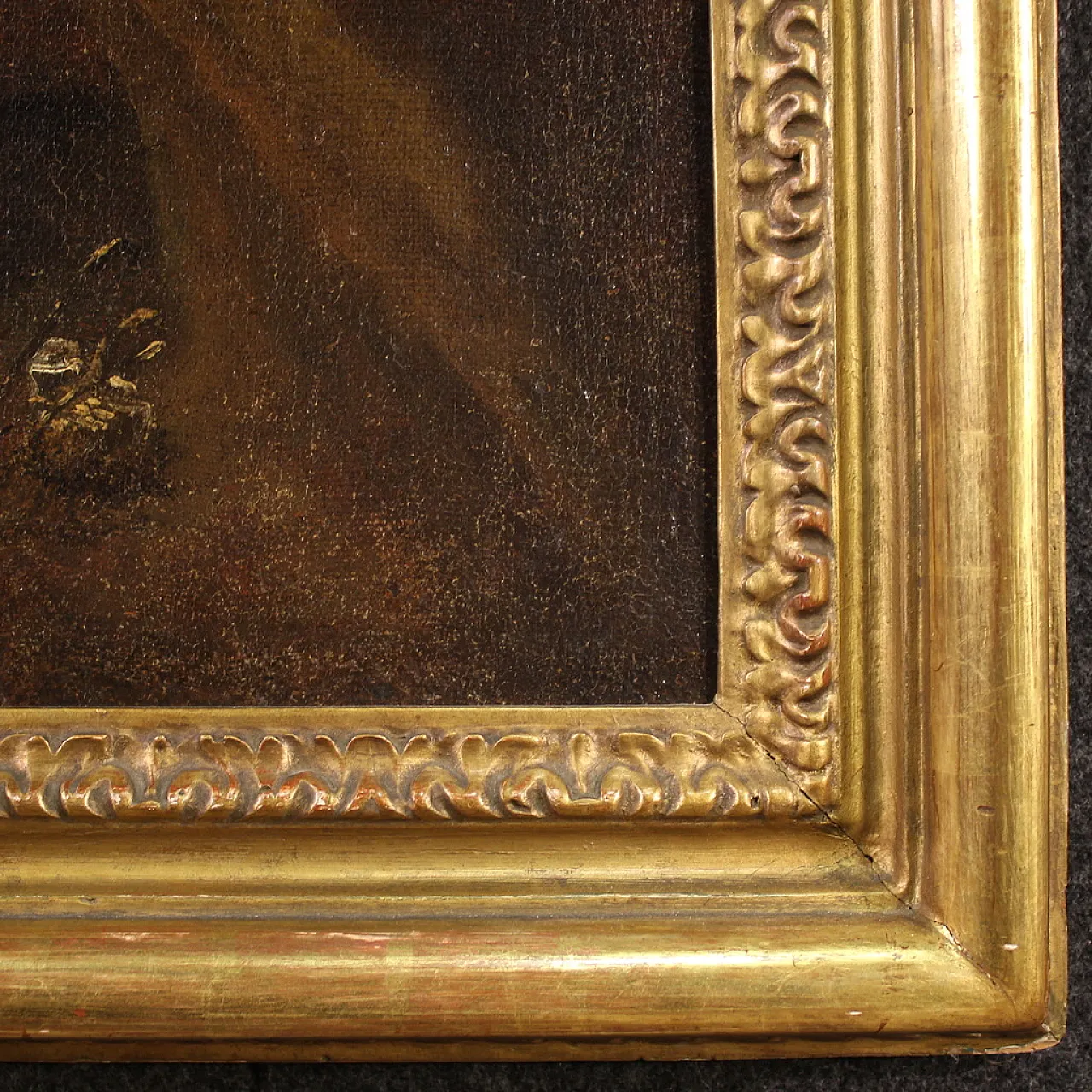 Genoese picture monks who pray in a Group, 18th century, 8