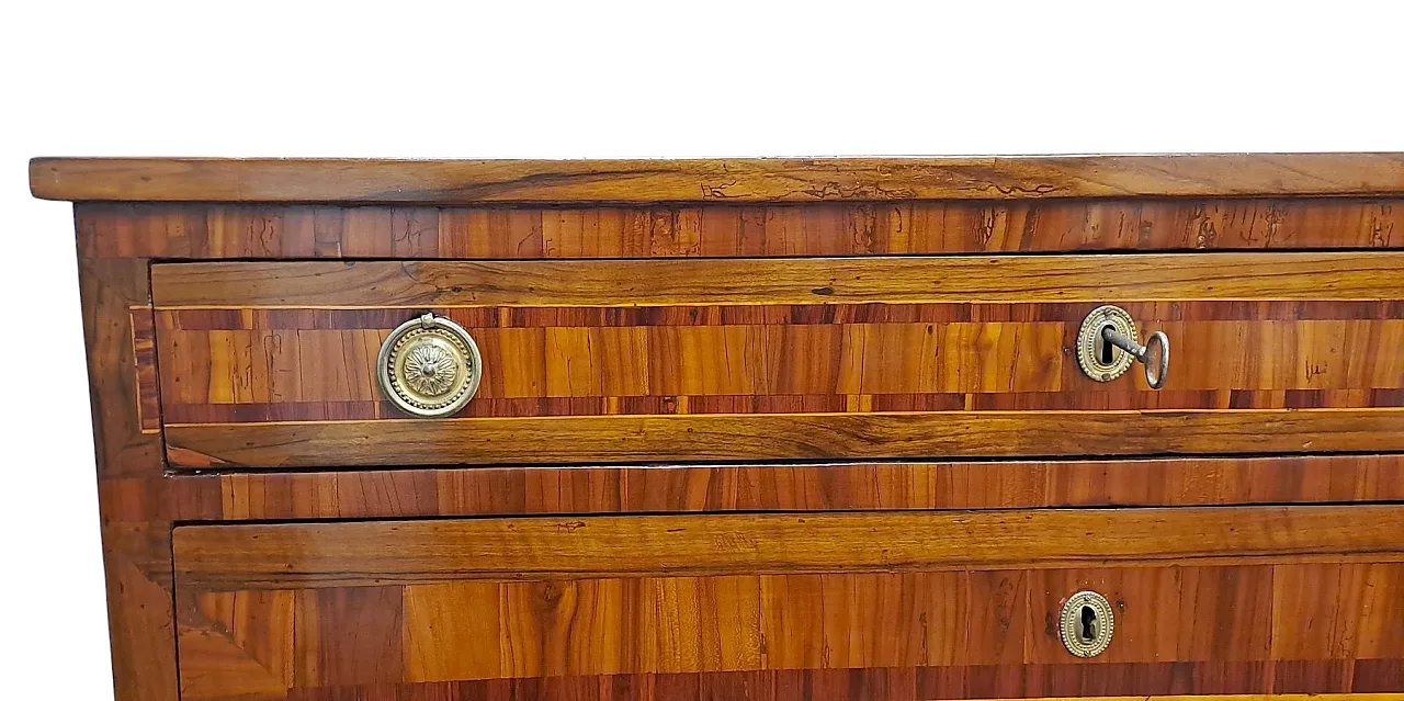 Coppia di cassettoni intarsiati Emilia Romagna, '700 4