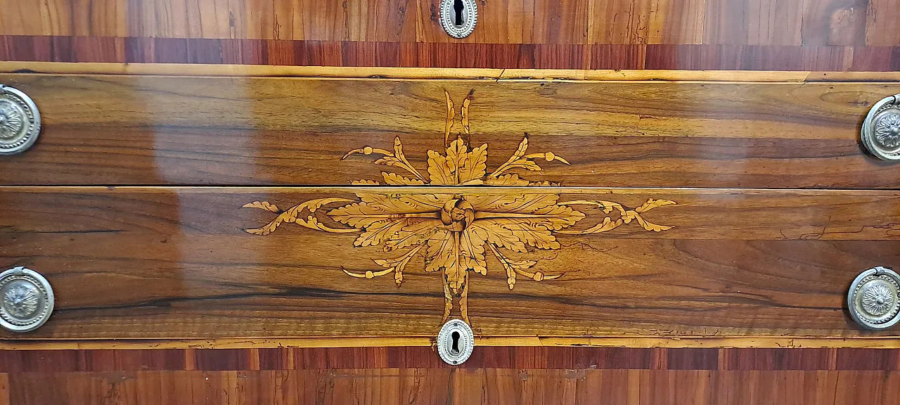 Coppia di cassettoni intarsiati Emilia Romagna, '700 5