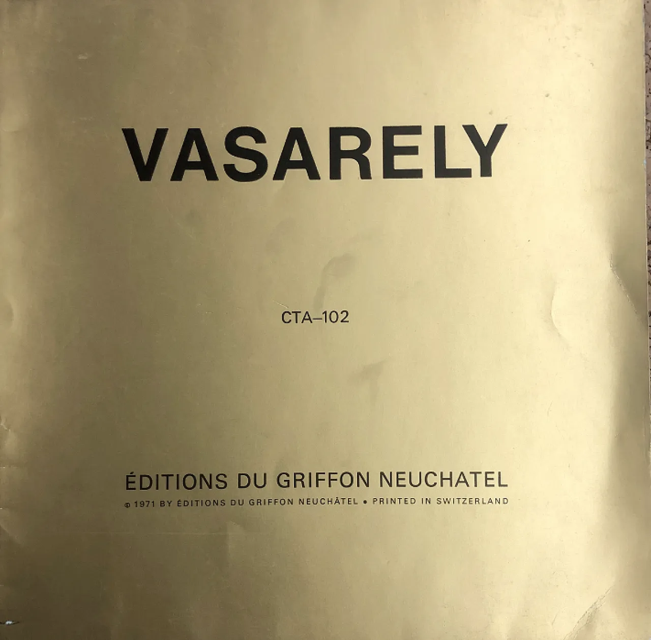 CTA 102 set of 10 Heliogravure by Victor Vasarely, anni '70 1