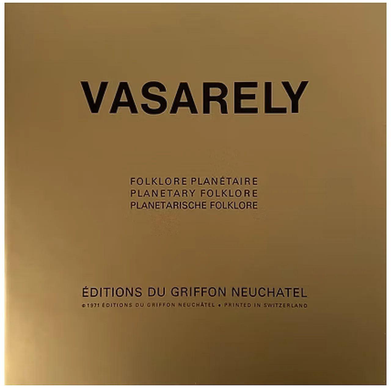 10 Folkore Planetaire Heliogravure by Victor Vasarely, 70s 1