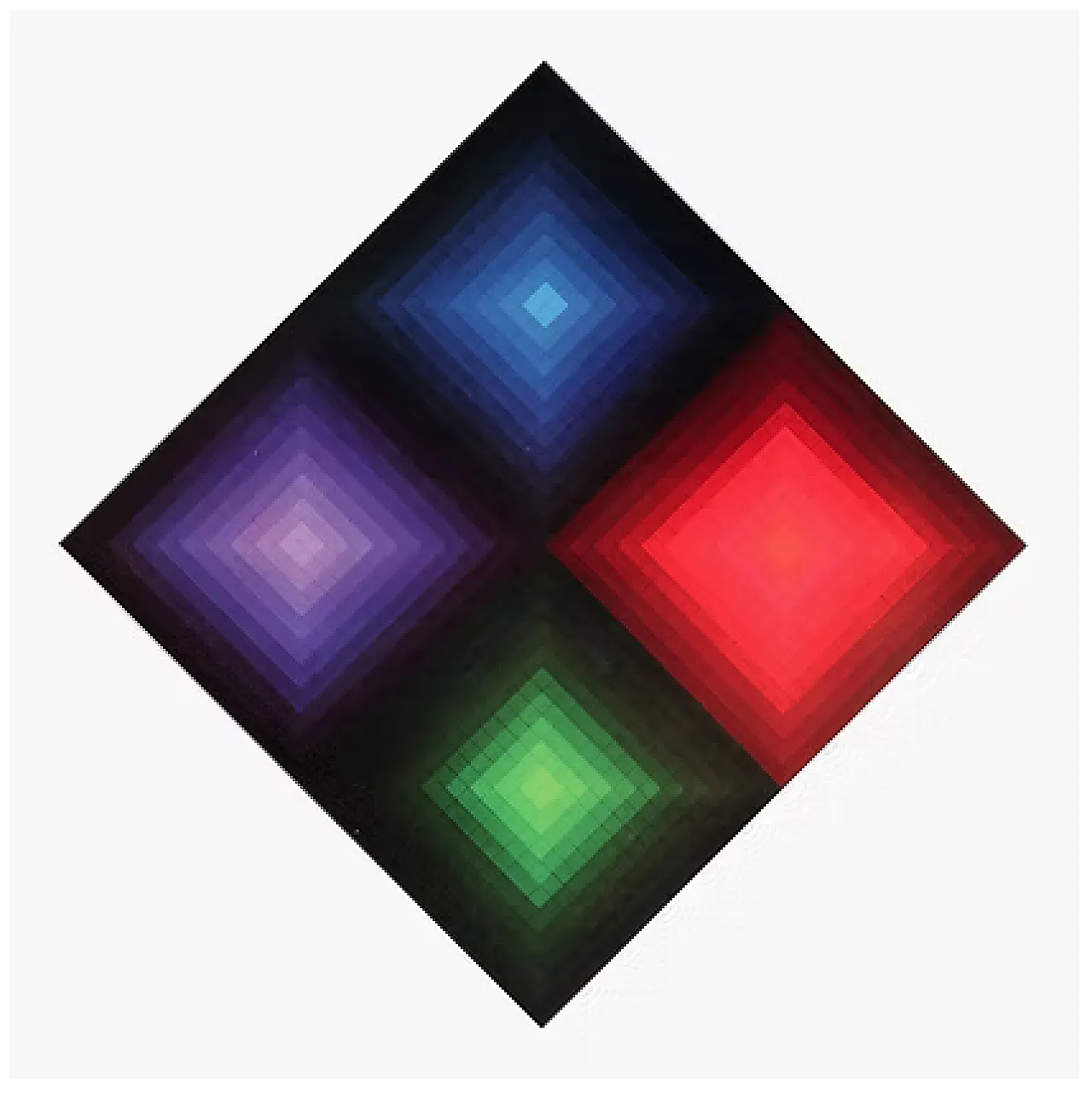 10 Folkore Planetaire Heliogravure by Victor Vasarely, 70s 2