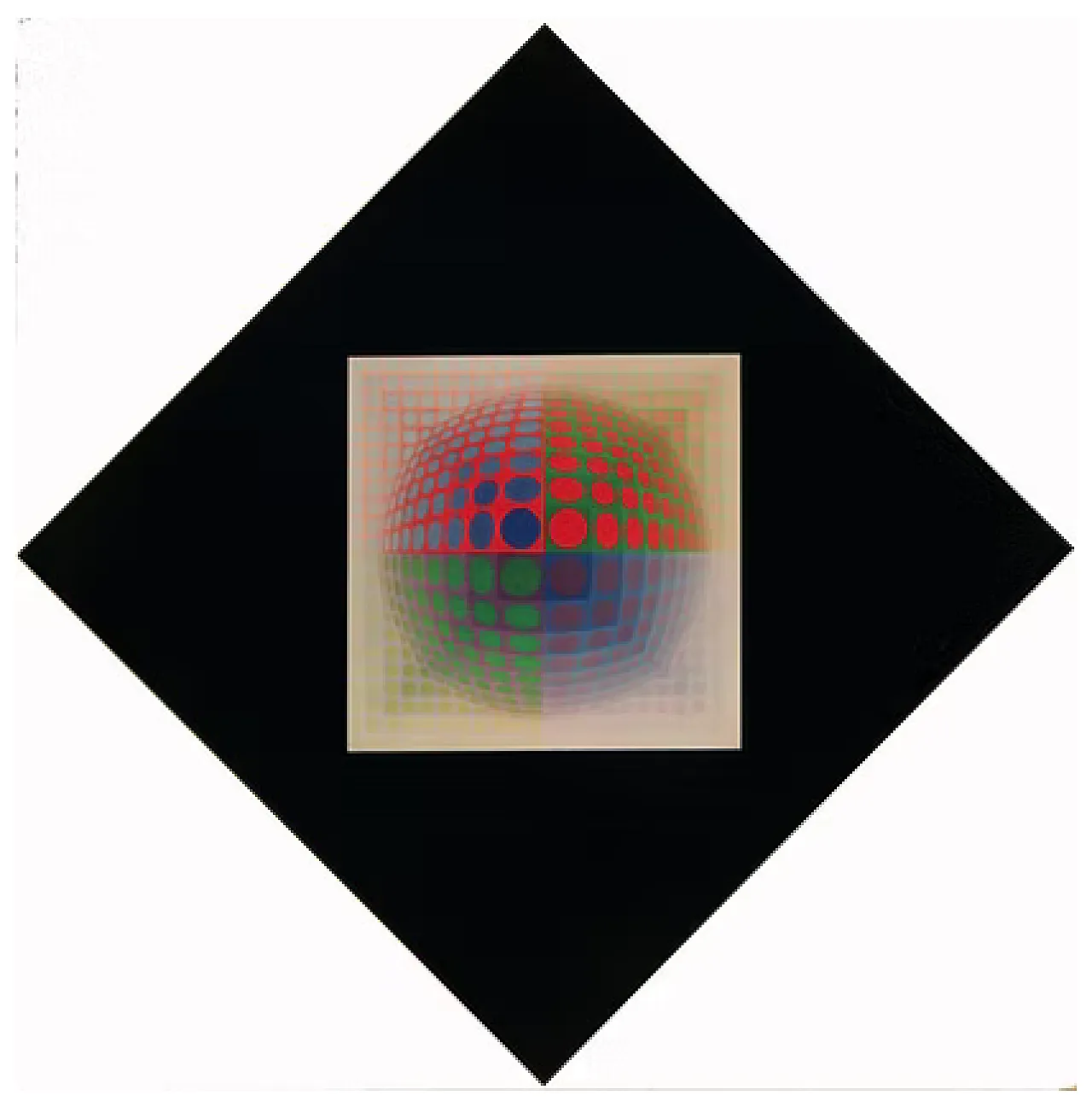 8 Vasarely héliogravure, 70s 3