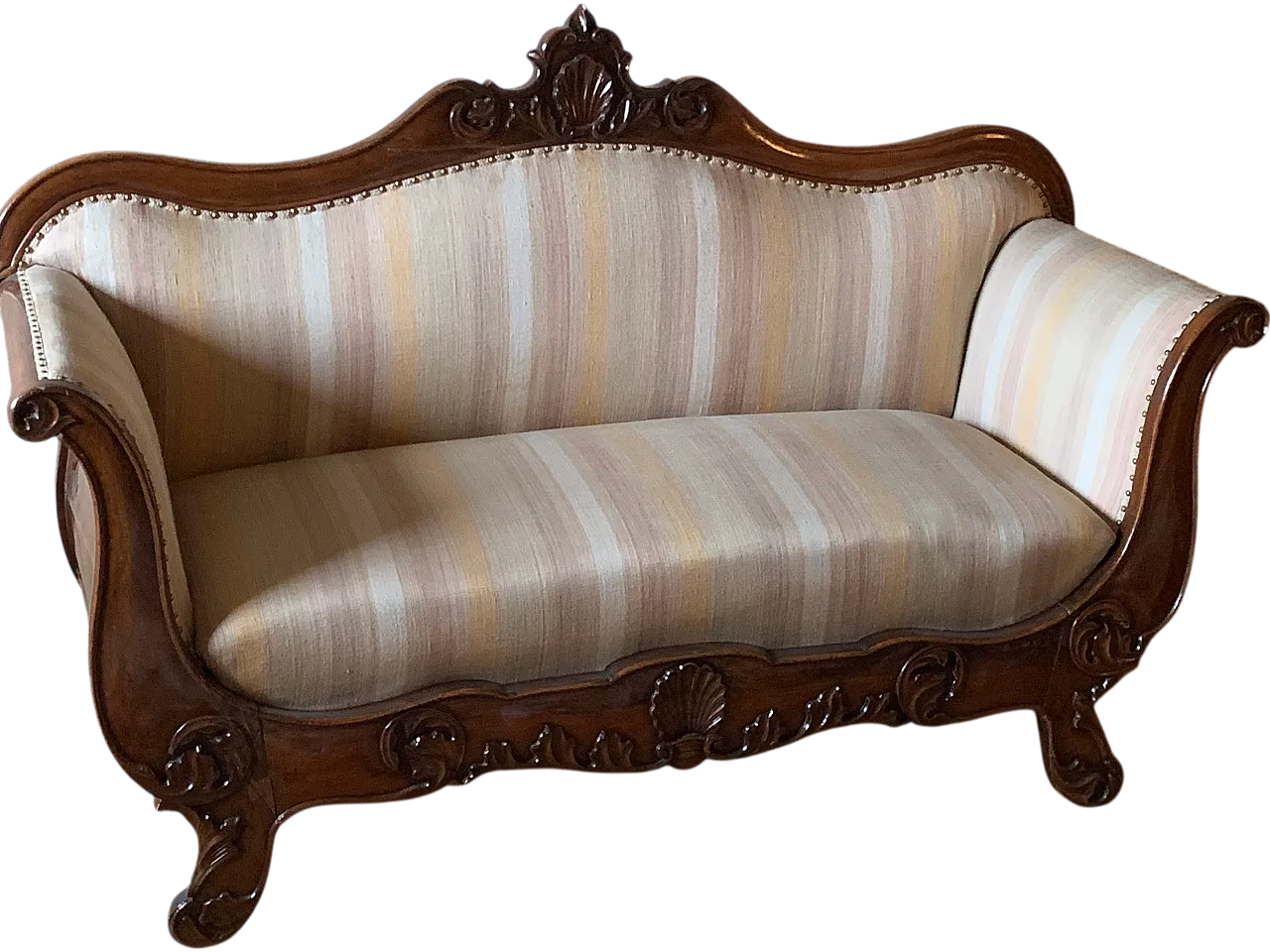 Sleigh sofa, 19th century 14