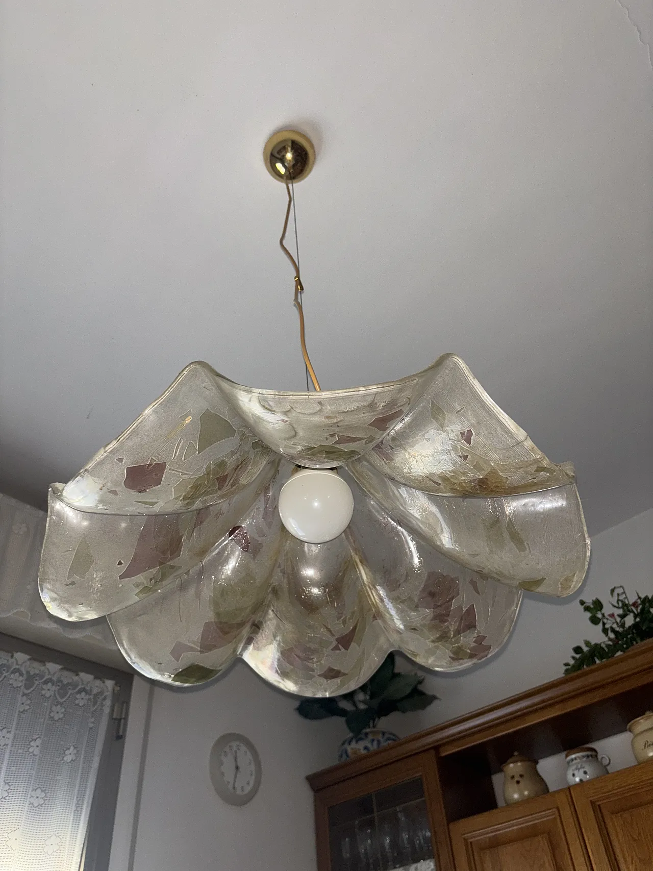 Lampadario in vetro di Murano La Murrina, anni '90 1