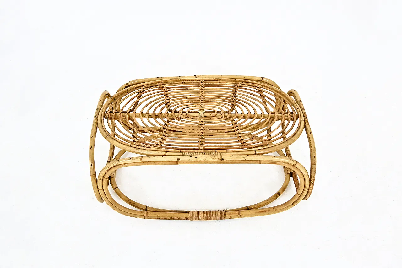 Italian Rattan Lounge Set, 1960s 7