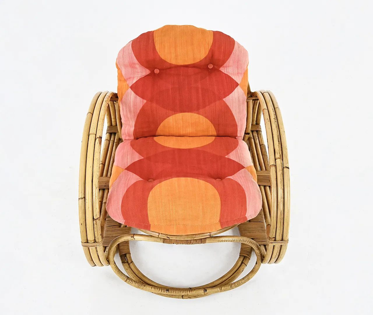 Italian Rattan Lounge Set, 1960s 9