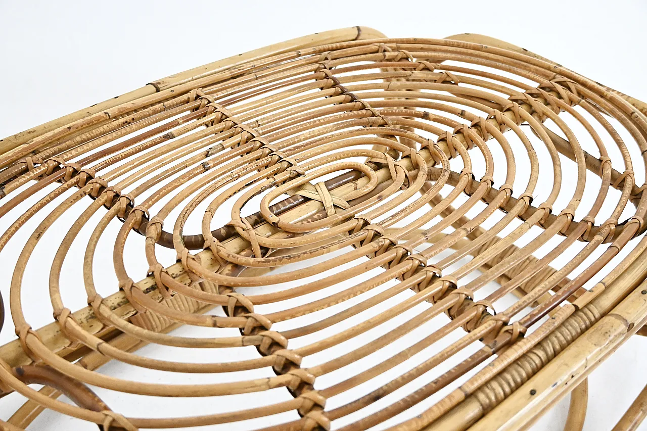 Italian Rattan Lounge Set, 1960s 13