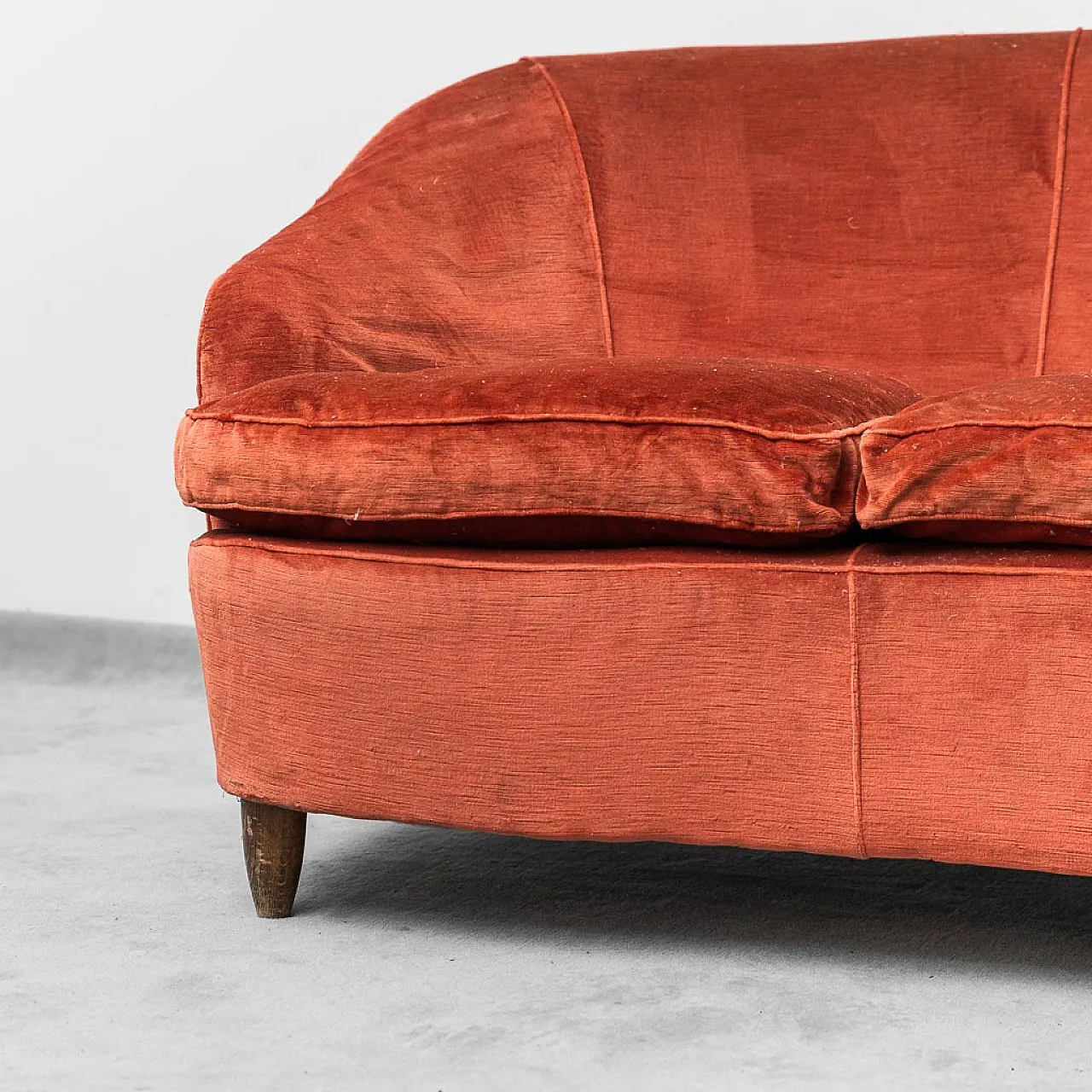 3 seater sofa velvet, 50s 4