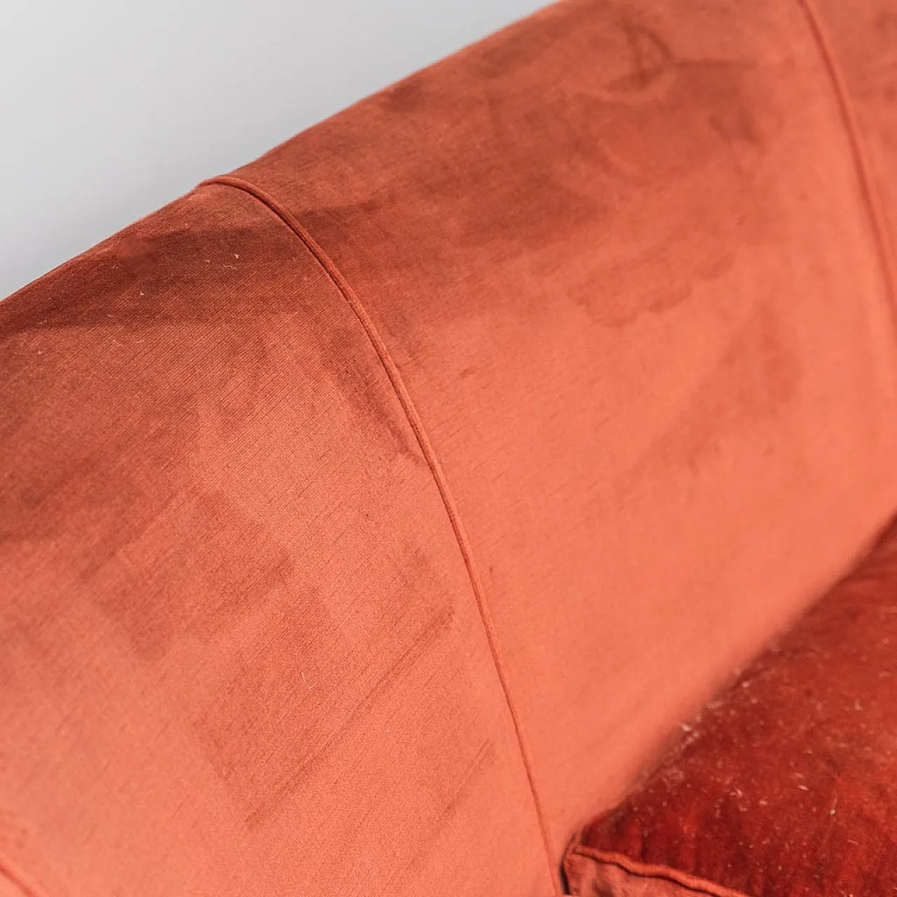 3 seater sofa velvet, 50s 9