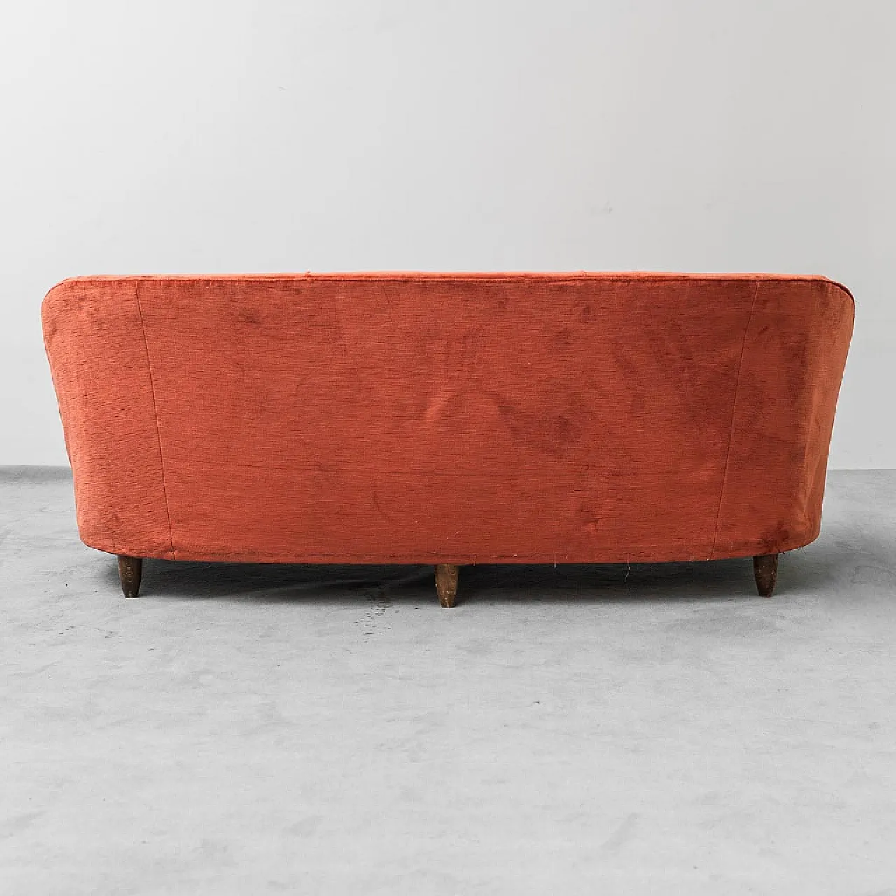 3 seater sofa velvet, 50s 10