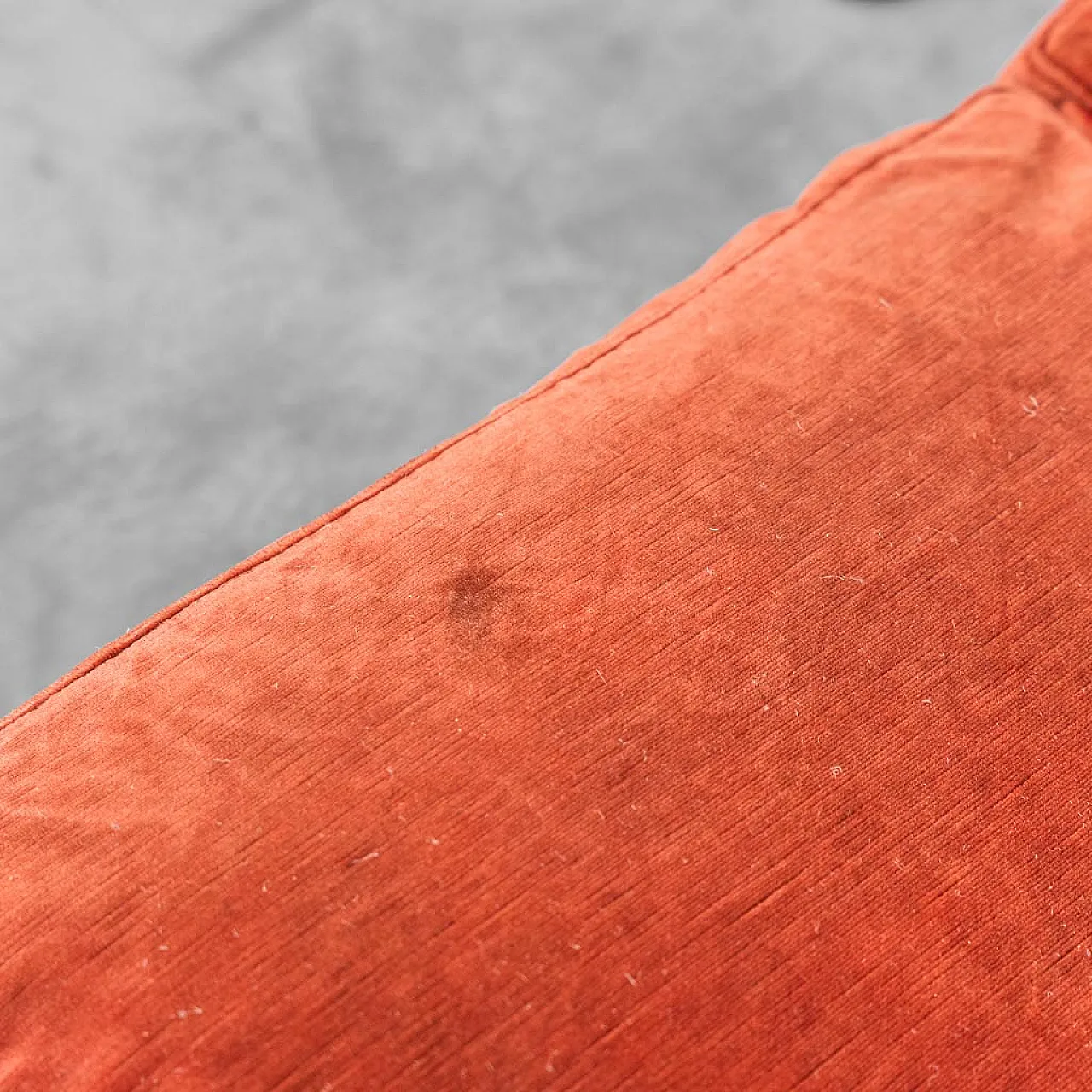 3 seater sofa velvet, 50s 11