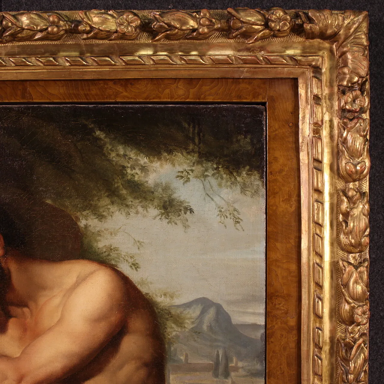 After Francesco Hayez, The wonded Filottete, oil on canvas, 19th c. 5