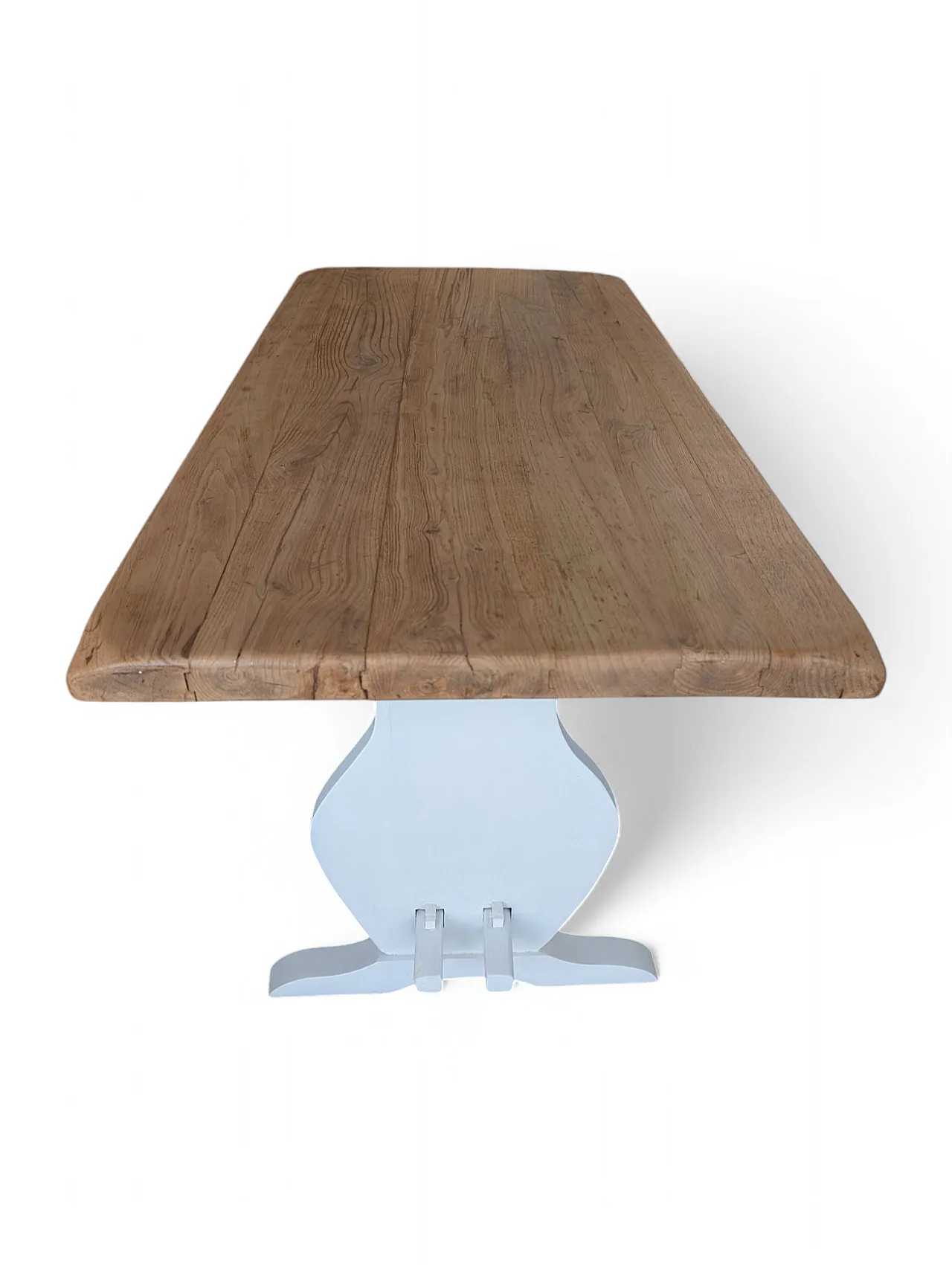 Tavolo artigianale in legno verniciato, anni '90 21