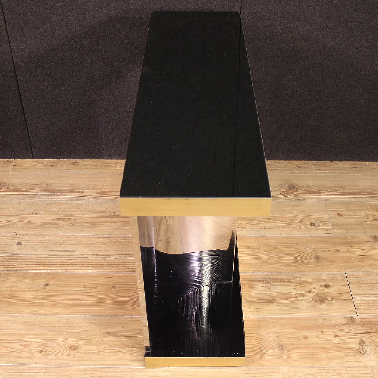 Console a specchio design italiano, anni '70 12