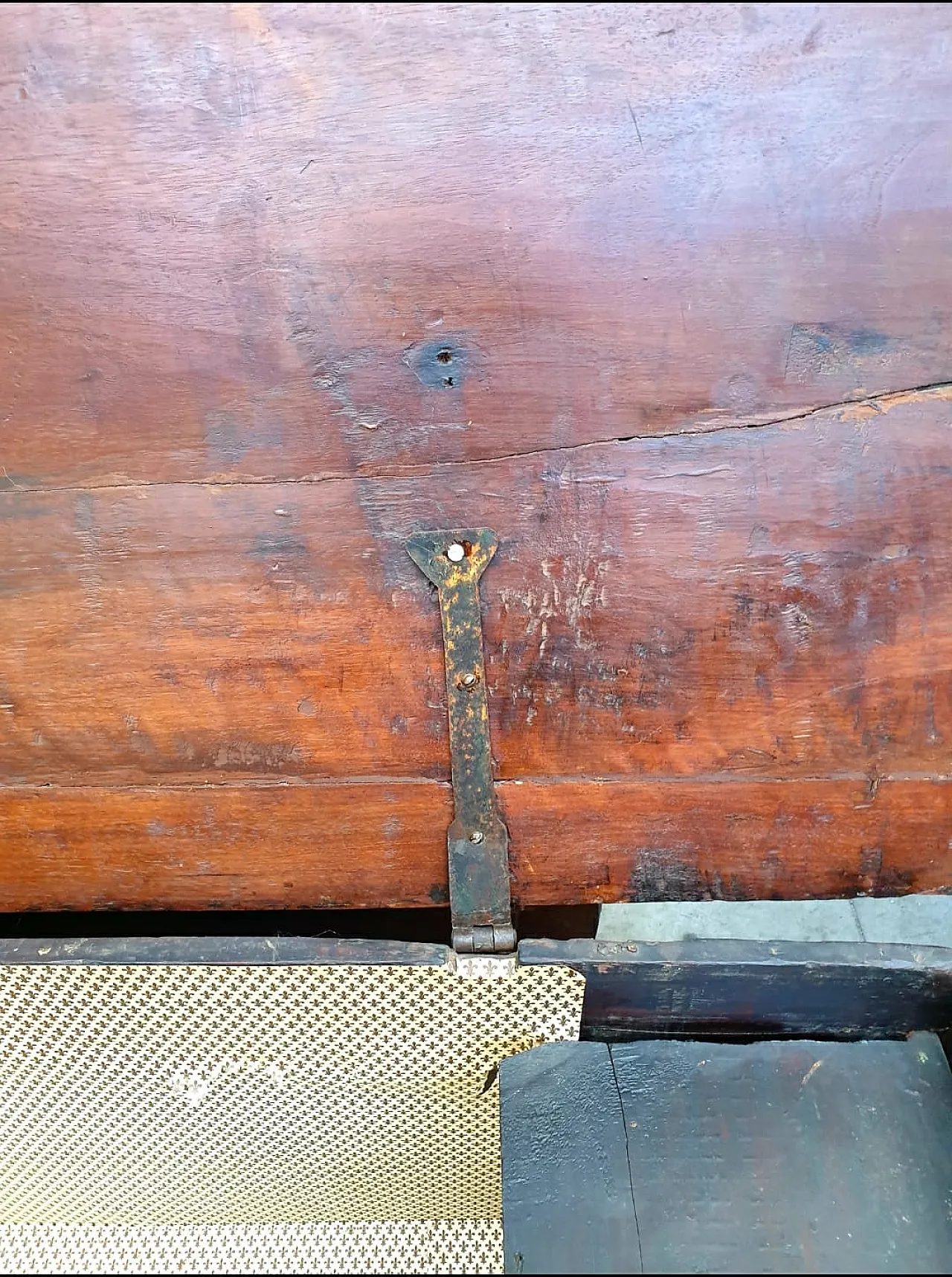 Cassapanca in noce, stile Barocco, Italia, '700 6