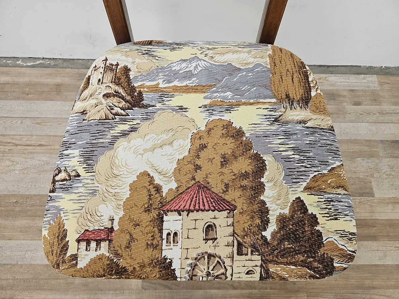 Teak chair Scandinavian, 70s 6